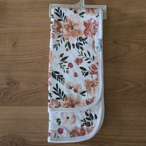 Copper pearl burp cloth